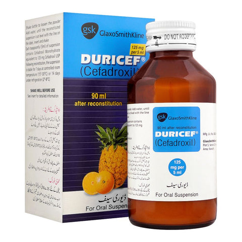 GSK Duricef Oral Suspension, 125mg/90ml product image - Bolanclinic