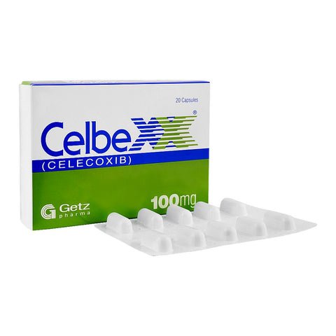 Getz Pharma Celbexx Capsule, 100mg, 1-Strip product image - Bolanclinic