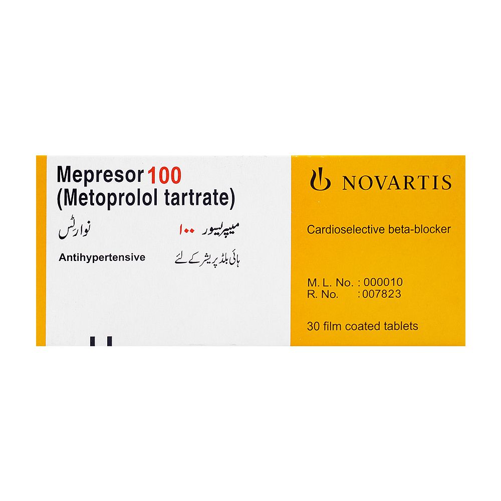 Novartis Pharmaceuticals Mepressor Tablet, 100mg, 30-Pack product image 2 - Bolanclinic