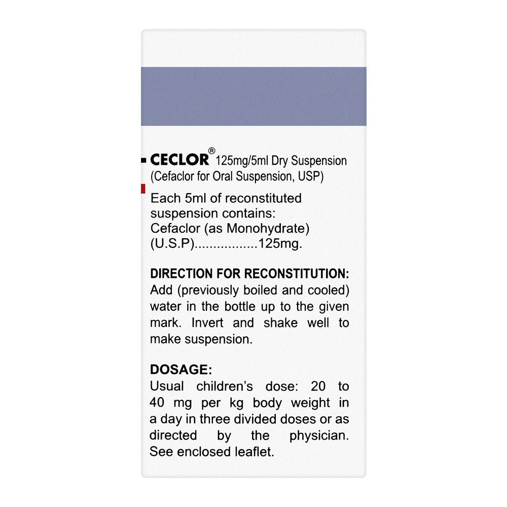 AGP Pharma Ceclor Suspension, 125mg/5ml, 60ml product image 4 - Bolanclinic