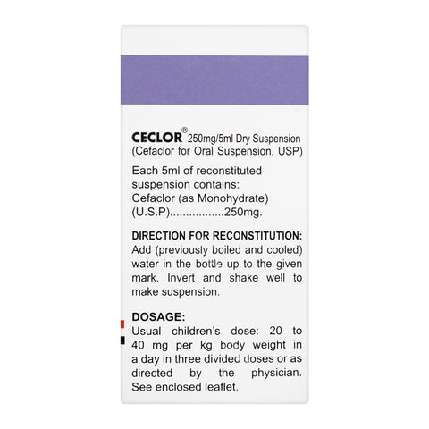AGP Pharma Ceclor Suspension, 250mg/5ml, 60ml product image 4 - Bolanclinic
