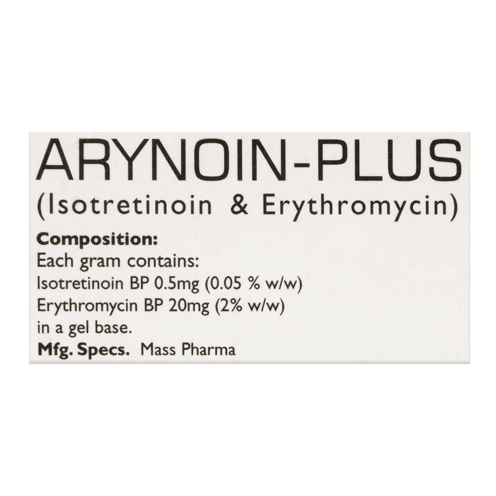 Mass Pharma Arynoin-Plus Gel, 10g product image 3 - Bolanclinic