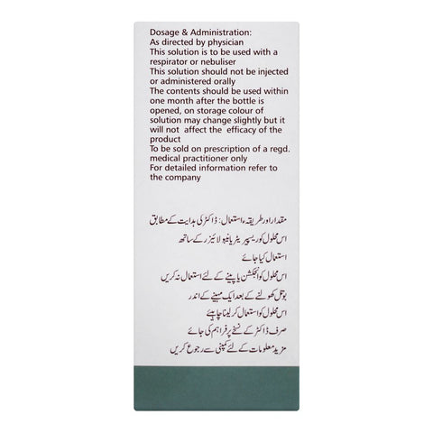 GSK Ventolin Respirator Solution, 20ml product image 3 - Bolanclinic