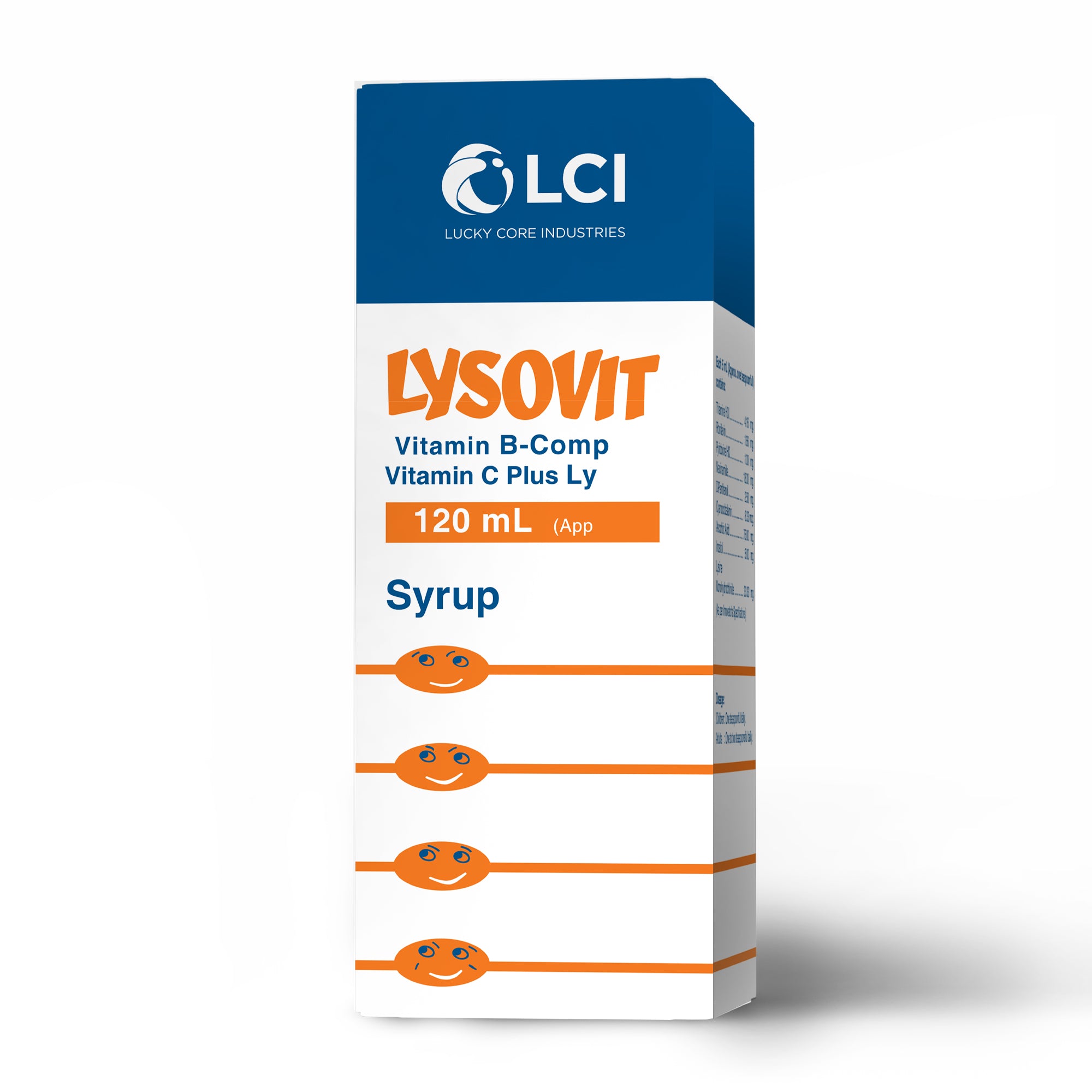 LCI Lysovit Syrup, 120ml product image - Bolanclinic