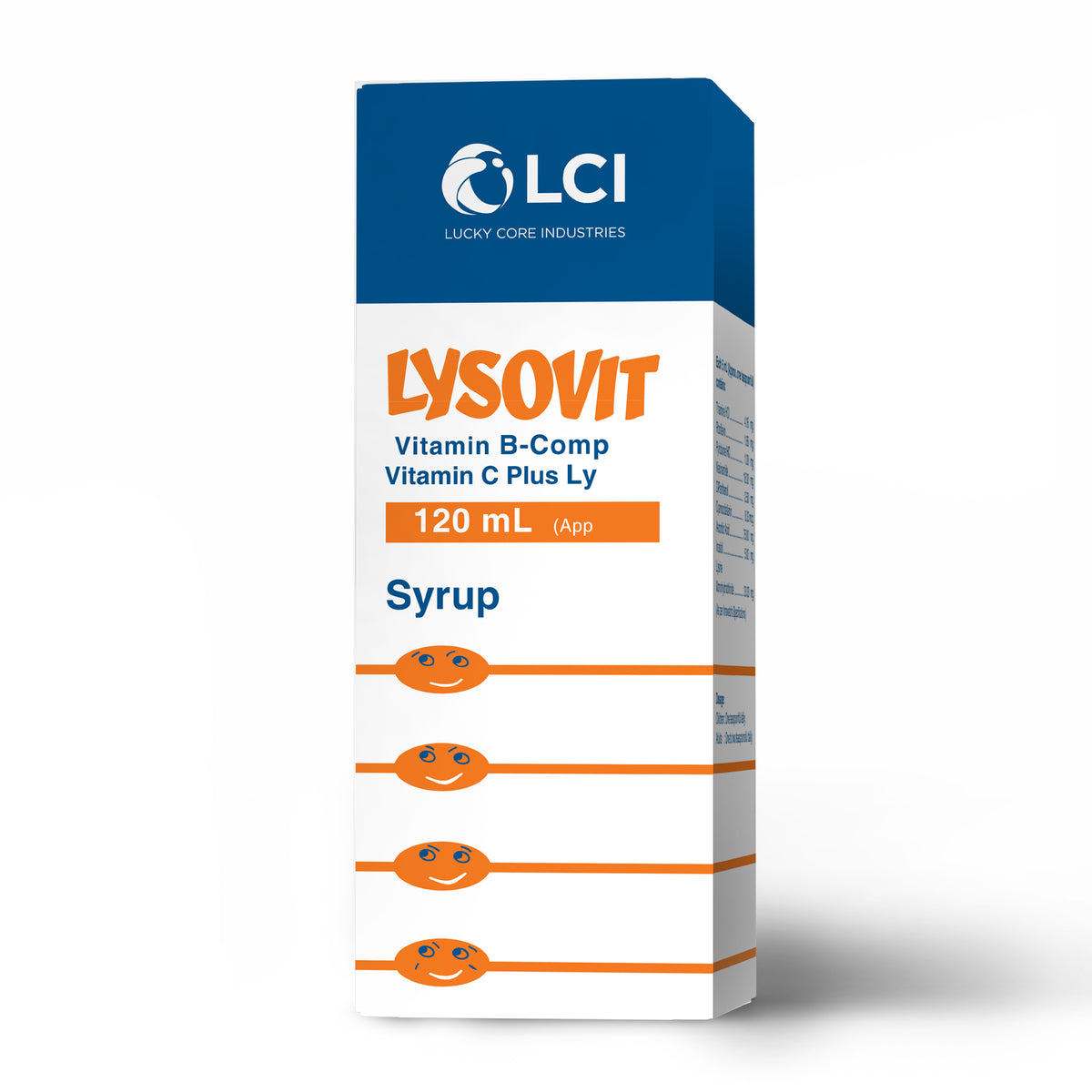 LCI Lysovit Syrup, 120ml product image - Bolanclinic