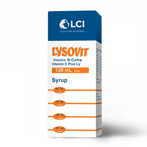 LCI Lysovit Syrup, 120ml product image - Bolanclinic
