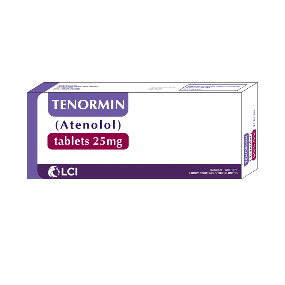 LCI Pharmaceuticals Tenormin Tablet, 25mg, 14-Pack product image - Bolanclinic