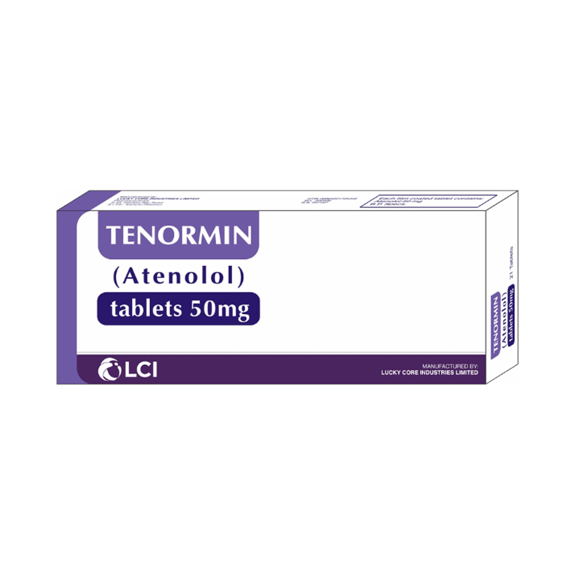 LCI Pakistan Tenormin Tablet, 50mg, 14-Pack product image - Bolanclinic