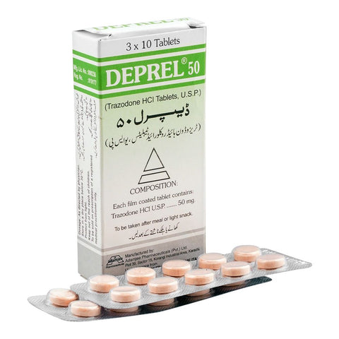 Adamjee Pharmaceuticals Deprel 50 Tablet, 30-Pack product image - Bolanclinic