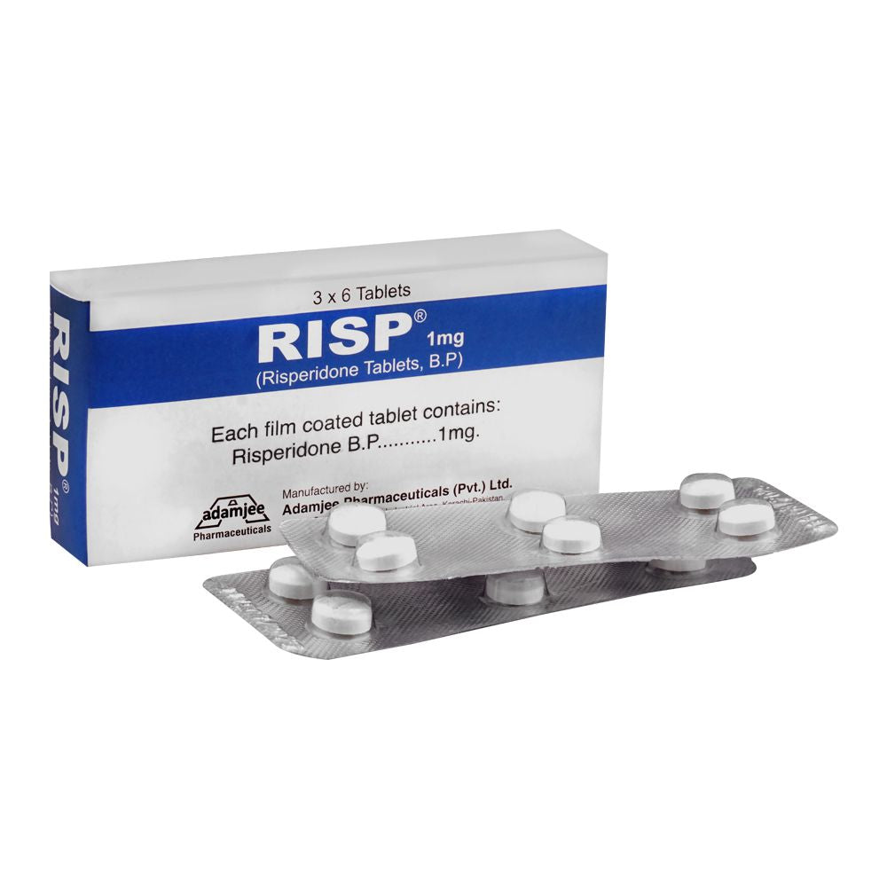 Adamjee Pharmaceuticals Risp Tablet, 1mg, 18-Pack product image - Bolanclinic