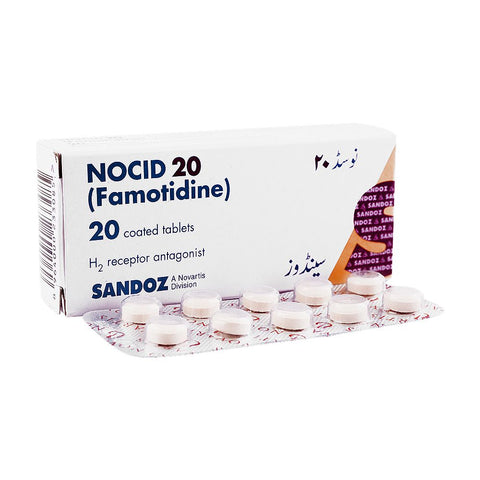 Novartis Pharmaceuticals Nocid Tablet, 20mg, 20-Pack product image - Bolanclinic