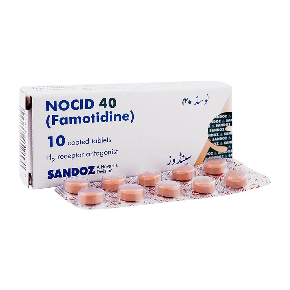 Novartis Pharmaceuticals Nocid Tablet, 40mg, 10-Pack product image - Bolanclinic