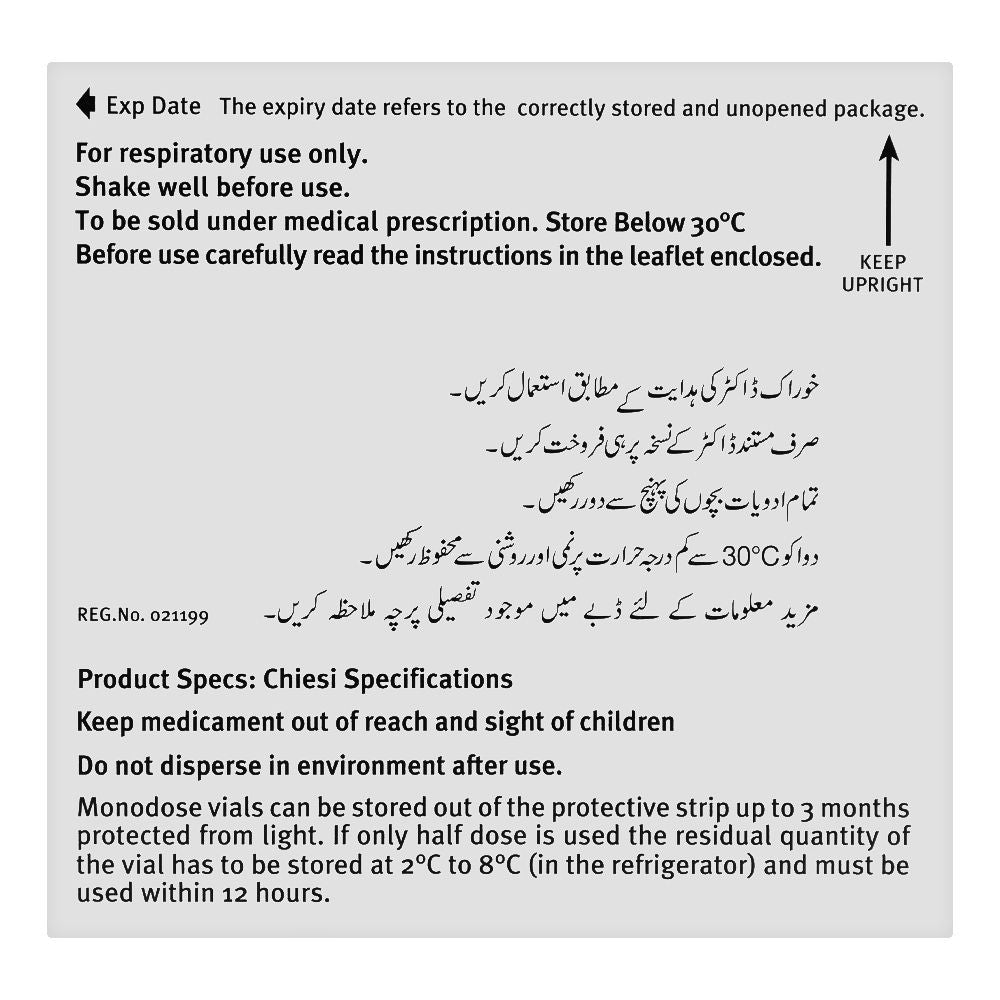 Chiesi Pharmaceuticals Clenil Compositum For Aerosol, 2ml product image 2 - Bolanclinic