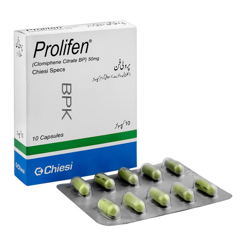 Chiesi Pharmaceuticals Prolifen Capsule, 50mg, 10-Pack product image - Bolanclinic