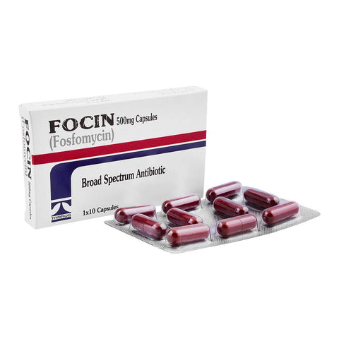 Tabros Pharma Focin Capsule, 500mg, 10-Pack product image - Bolanclinic