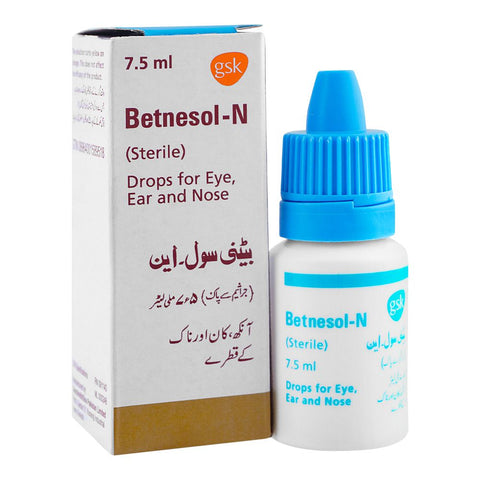 GSK Betnesol-N Drop, For Eye/ear & Nose, 7.5ml product image - Bolanclinic
