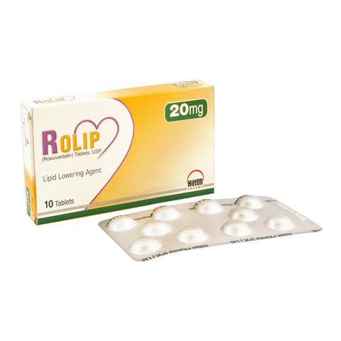 Hilton Pharma Rolip Tablet, 20mg, 10-Pack product image - Bolanclinic