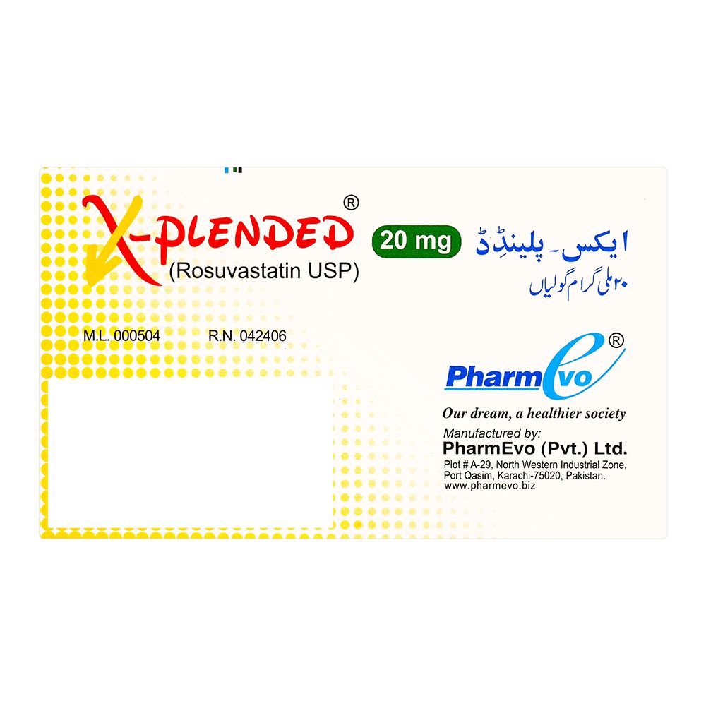 PharmEvo X-Plended Tablet, 20mg, 10-Pack product image 2 - Bolanclinic