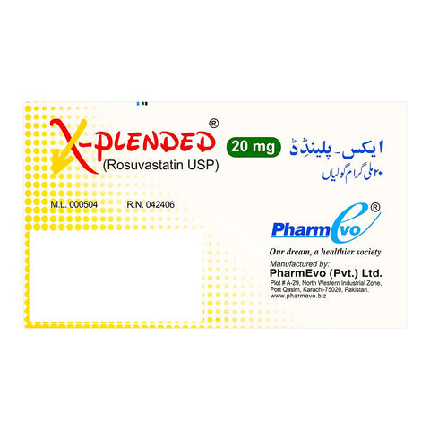 PharmEvo X-Plended Tablet, 20mg, 10-Pack product image 2 - Bolanclinic
