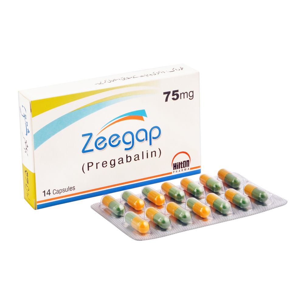 Hilton Pharma Zeegap Capsule, 75mg, 14-Pack product image - Bolanclinic