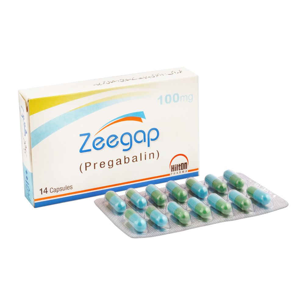 Hilton Pharma Zeegap Capsule, 100mg, 14-Pack product image - Bolanclinic