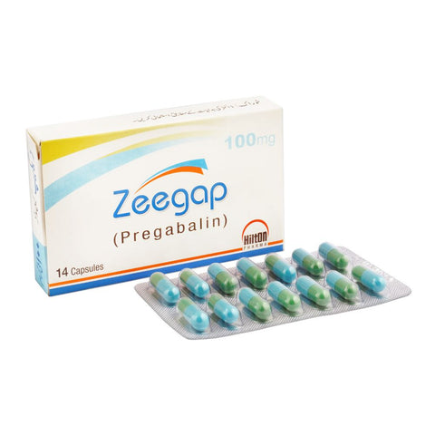 Hilton Pharma Zeegap Capsule, 100mg, 14-Pack product image - Bolanclinic