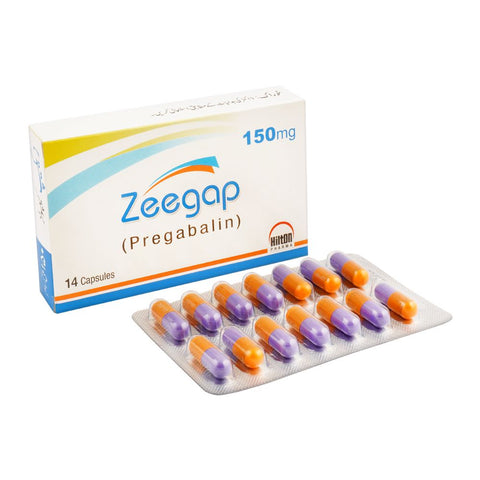 Hilton Pharma Zeegap Capsule, 150mg, 14-Pack product image - Bolanclinic