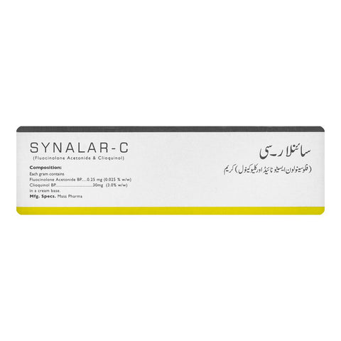 Mass Pharma Synalar-C Cream, 15g product image 2 - Bolanclinic