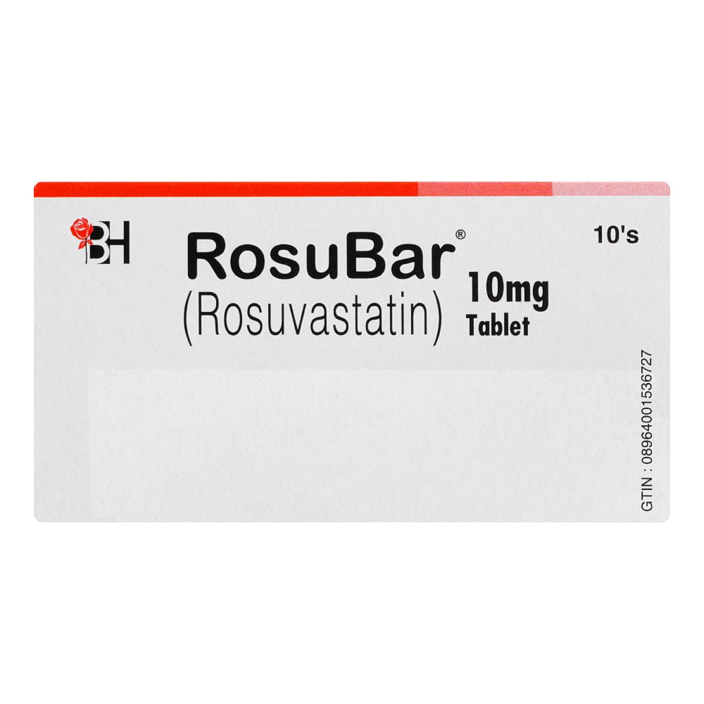 Barrett Hodgson RosuBar Tablet, 10mg, 10-Pack product image 2 - Bolanclinic