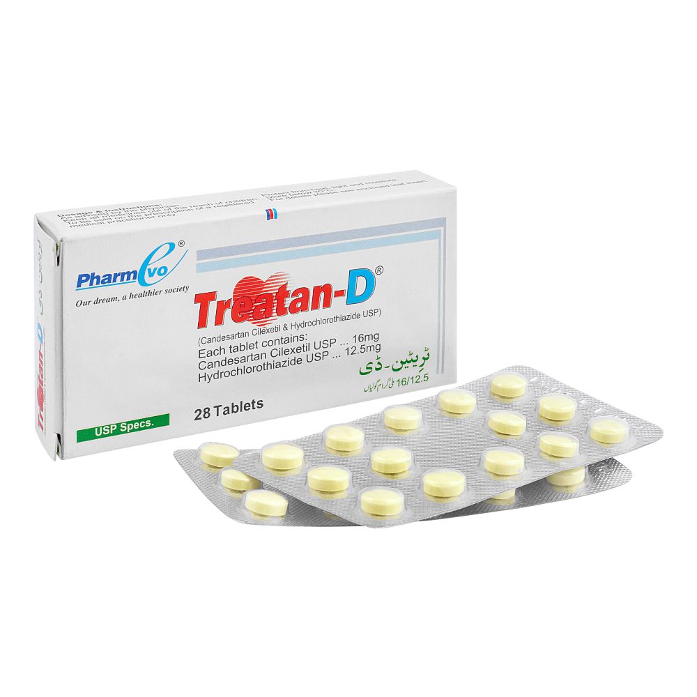 PharmEvo Treatan-D Tablet, 16/12.5mg, 28-Pack product image - Bolanclinic