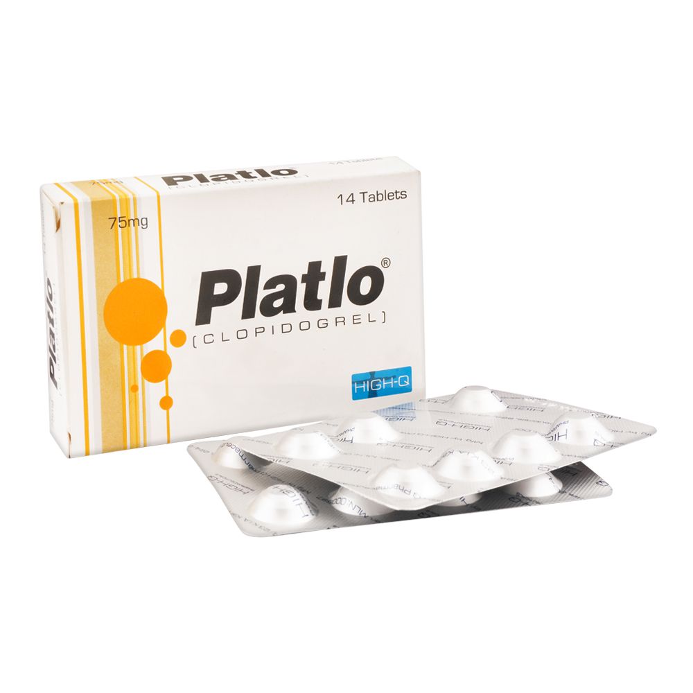 High-Q Pharmaceuticals Platlo Tablet, 75mg, 14-Pack product image - Bolanclinic