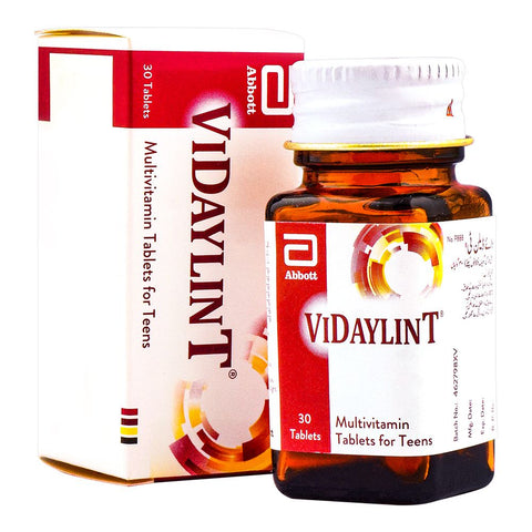 Abbott ViDaylin-T, Multivitamins Tablet For Teens, 30-Pack product image - Bolanclinic