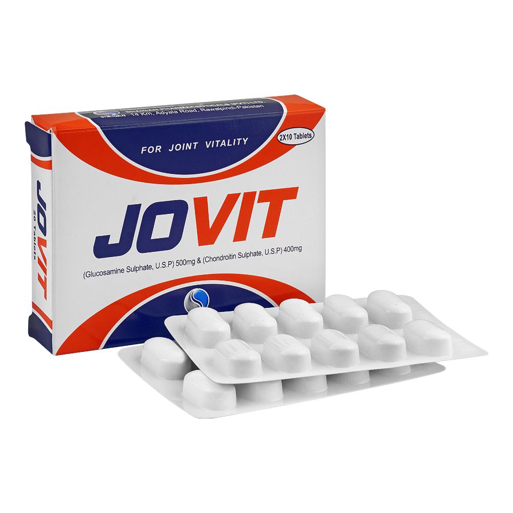 Shaigan Pharmaceuticals Jovit Tablet, 400mg, 20-Pack product image - Bolanclinic