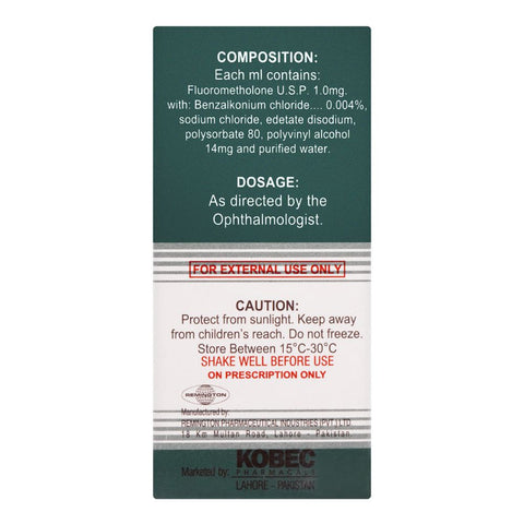 Kobec Eyfem Eye Drops, 5ml product image 2 - Bolanclinic