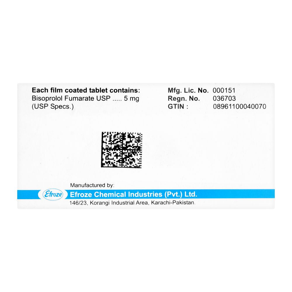 Efroze Chemicals Corbis Tablet, 5.0mg, 20-Pack product image 2 - Bolanclinic