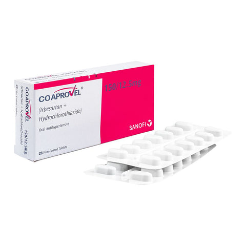 Co-Aprovel Tablet, 150mg/12.5mg, 28-Pack product image - Bolanclinic