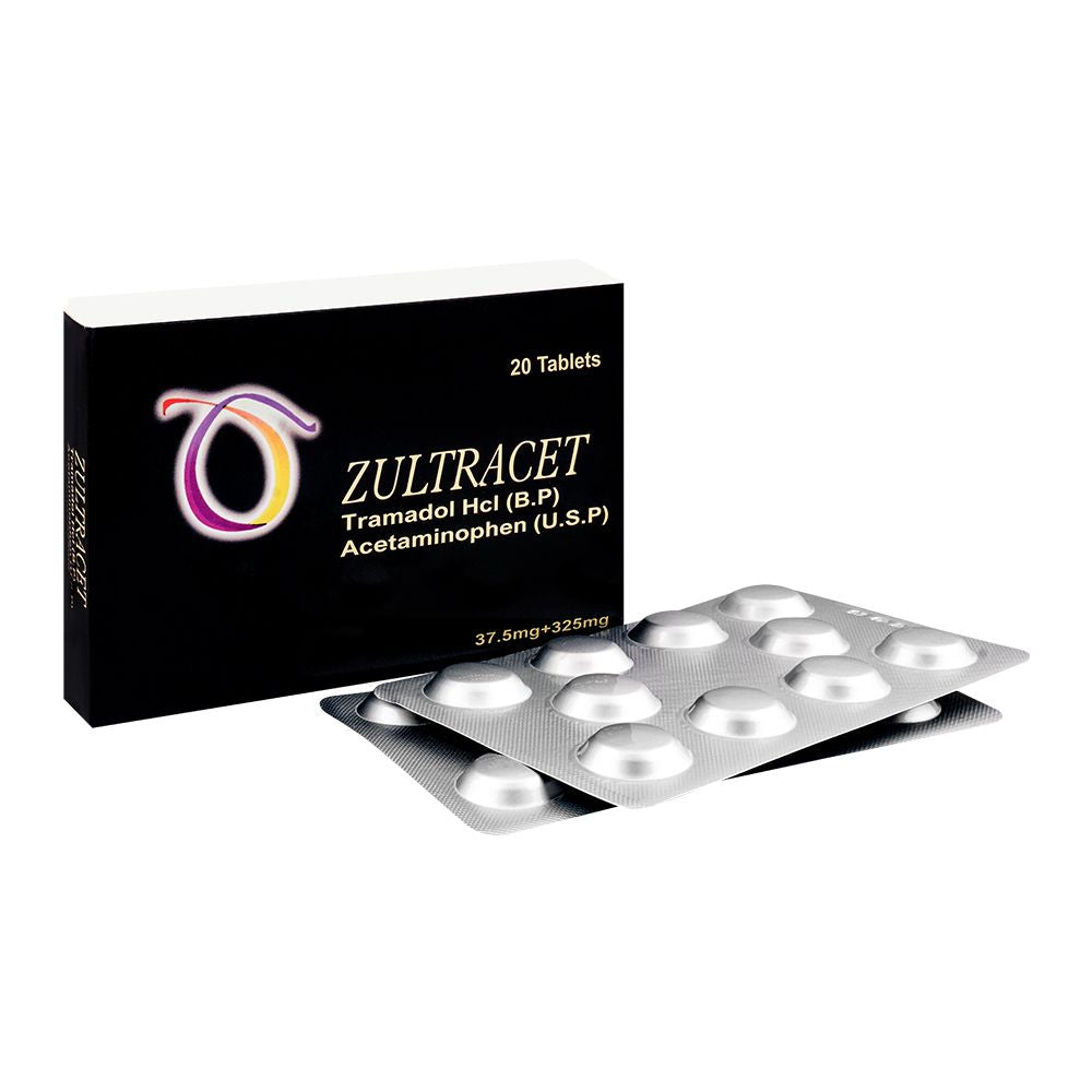 Wilshire Laboratories Zultracet Tablet, 37.5mg/325mg, 20-Pack product image - Bolanclinic