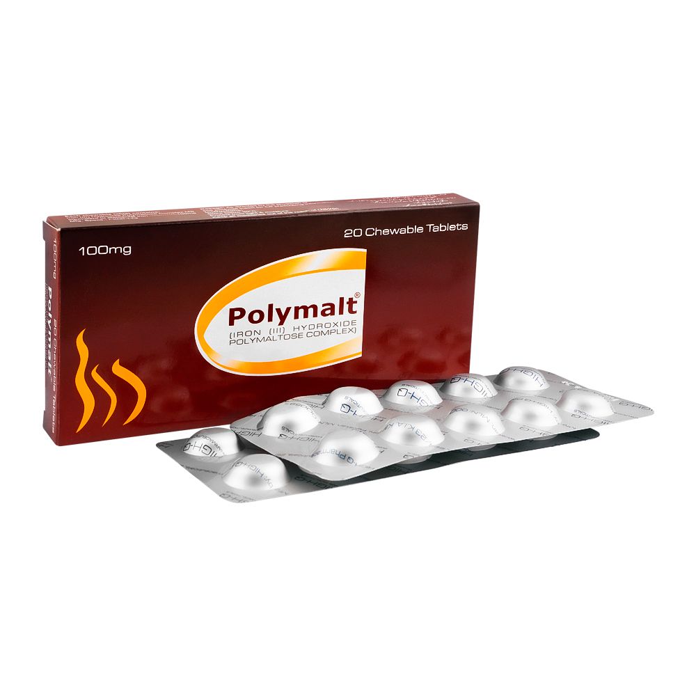 High-Q Pharmaceuticals Polymalt Tablet, 100mg, 20-Pack product image - Bolanclinic