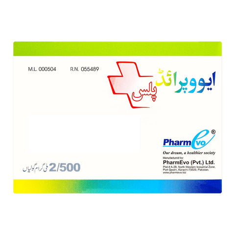PharmEvo Evopride Plus Tablet, 2/500mg, 30-Pack product image 2 - Bolanclinic