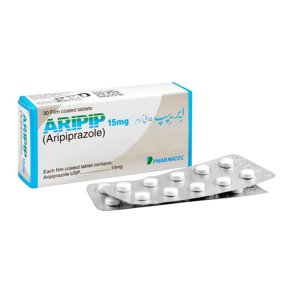 Pharmatec Aripip Tablet, 15mg, 30-Pack product image - Bolanclinic