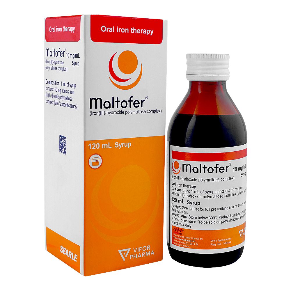 Searle Maltofer Syrup, 120ml product image - Bolanclinic