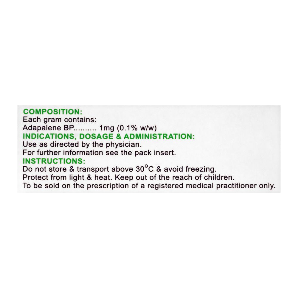 ATCO Laboratories Adapco Cream, 15g product image 3 - Bolanclinic