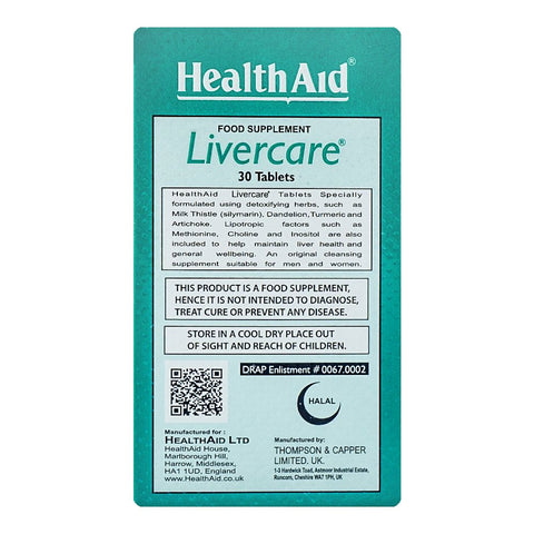 Nutra Zone Healthcare Liver Care Tablet, 30-Pack product image 2 - Bolanclinic