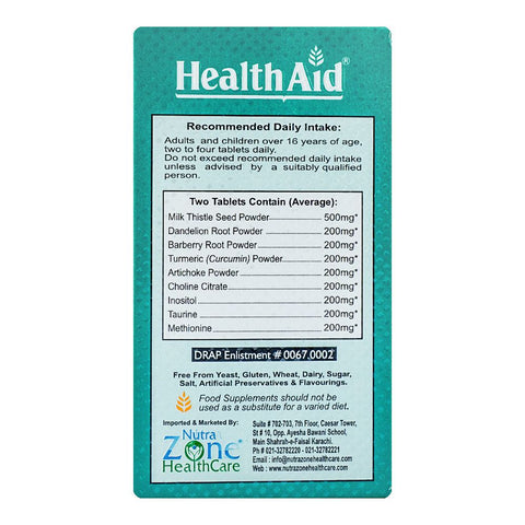 Nutra Zone Healthcare Liver Care Tablet, 30-Pack product image 3 - Bolanclinic
