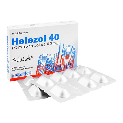Biogenics Helezol Capsule, 40mg, 14-Pack product image - Bolanclinic
