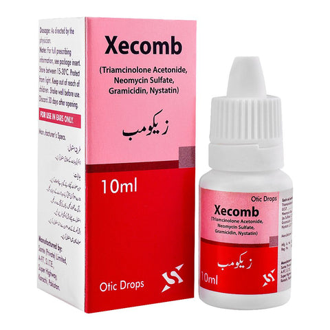 Sante Pharma Xecomb Ear Drops, 10ml product image - Bolanclinic