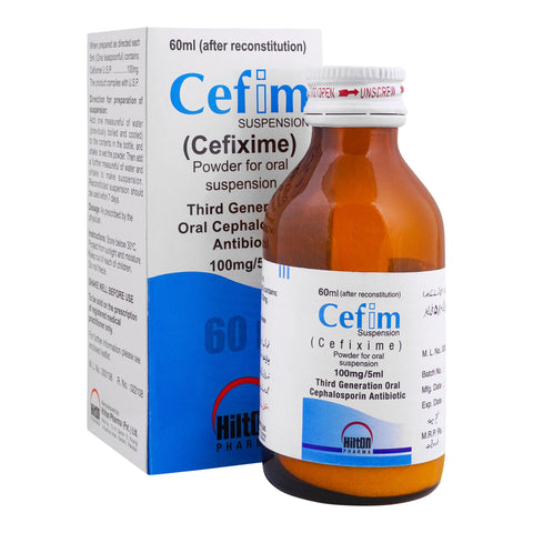 Hilton Pharma Cefim DS Suspension, 30ml product image - Bolanclinic