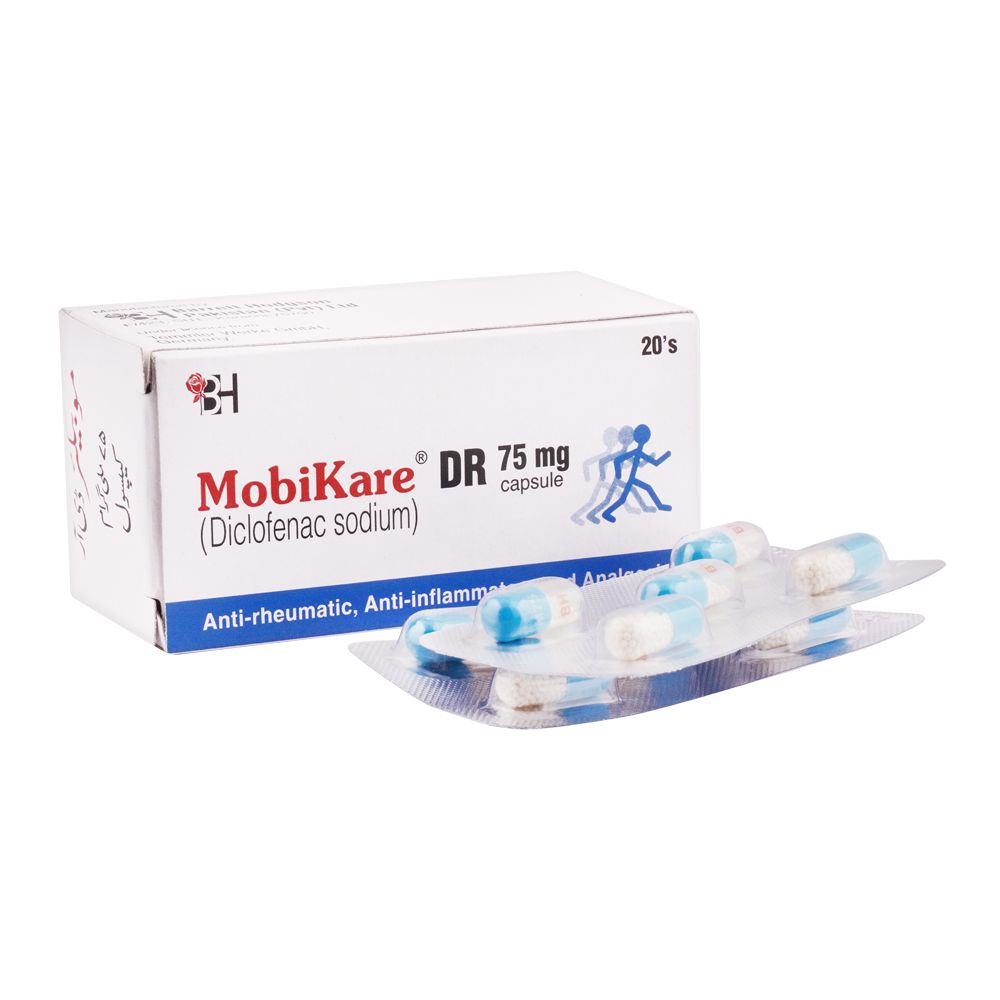 Barrett Hodgson Mobikare DR Capsules, 75mg, 5-Pack product image - Bolanclinic