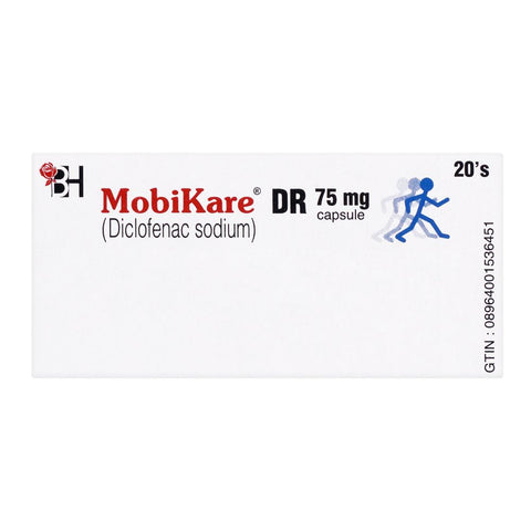 Barrett Hodgson Mobikare DR Capsules, 75mg, 5-Pack product image 2 - Bolanclinic