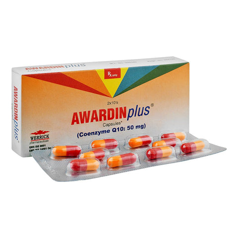 Werrick Pharmaceuticals Awardin Plus Capsule, 50mg, 20-Pack product image - Bolanclinic